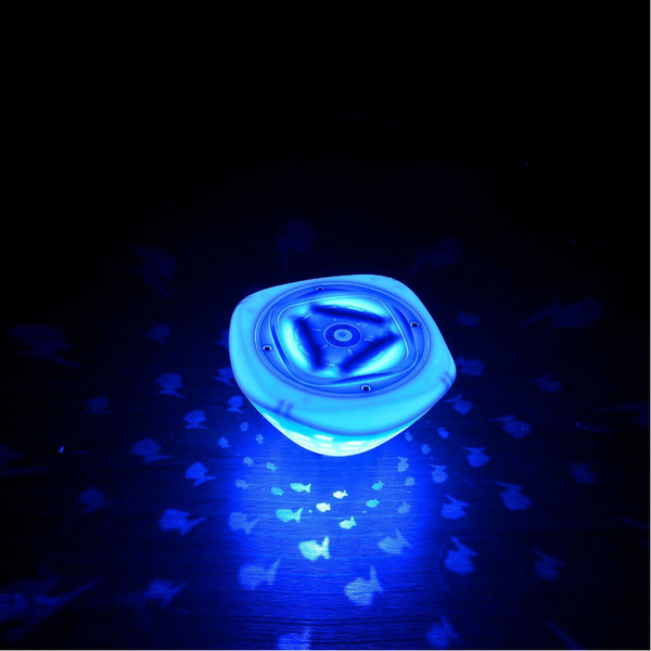 Led Floating Fish Mini Projector Bath Pool Light Pool & Spa Lights