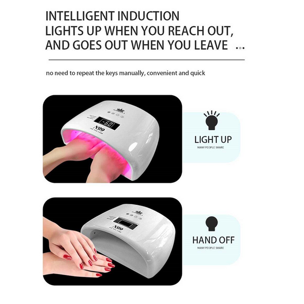 Led Lamp For Nails Uv Drying Light Gel Manicure Polish Cabin Lamps Nail Dryers & Lamps