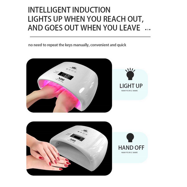 Led Lamp For Nails Uv Drying Light Gel Manicure Polish Cabin Lamps Dryer Machine Equipment Professional