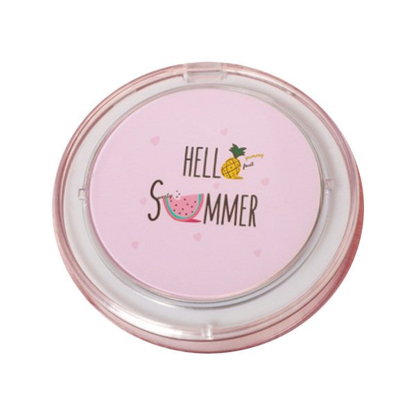 Led Mini Makeup Mirror Portable Rechargeable Folding Cartoon Theme Makeup Mirrors