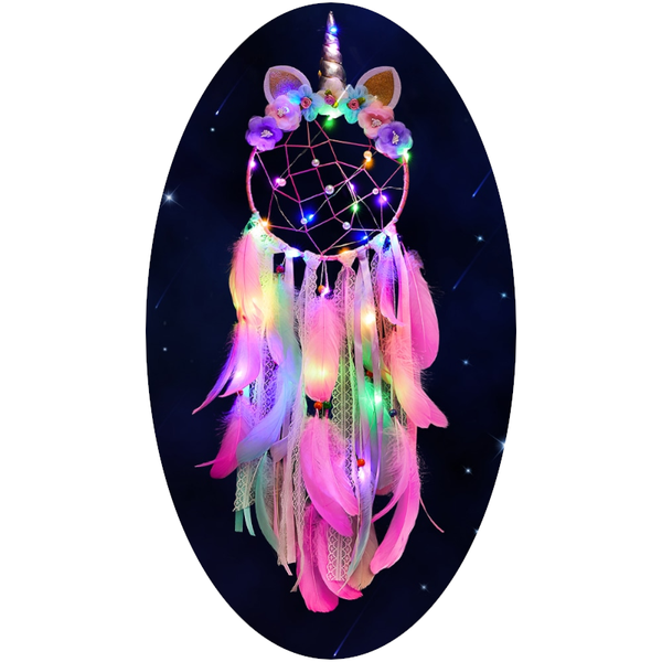 Led Dream Catcher Boho Room Decoration Dreamcatcher Wall Hangings
