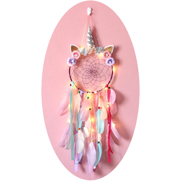 Led Dream Catcher Boho Room Decoration Dreamcatcher Wall Hangings