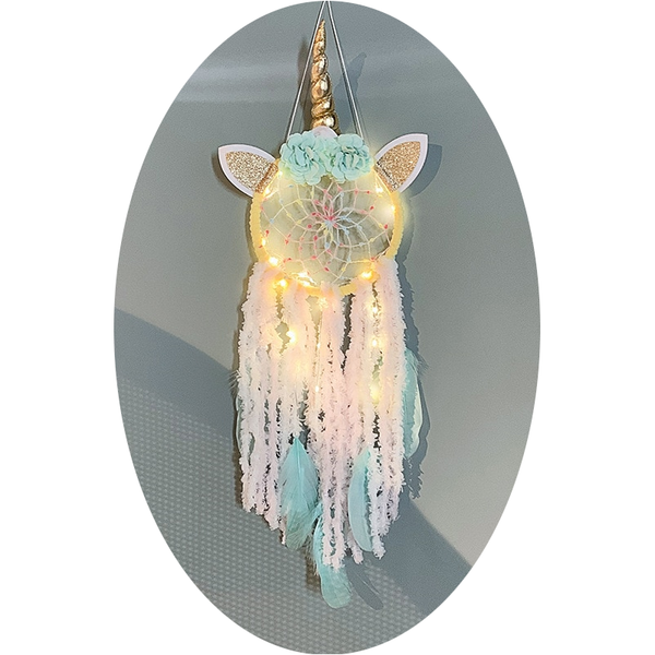 Led Dream Catcher Boho Room Decoration Dreamcatcher Wall Hangings
