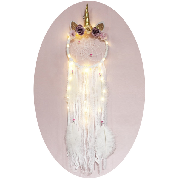 Led Dream Catcher Boho Room Decoration Dreamcatcher Wall Hangings