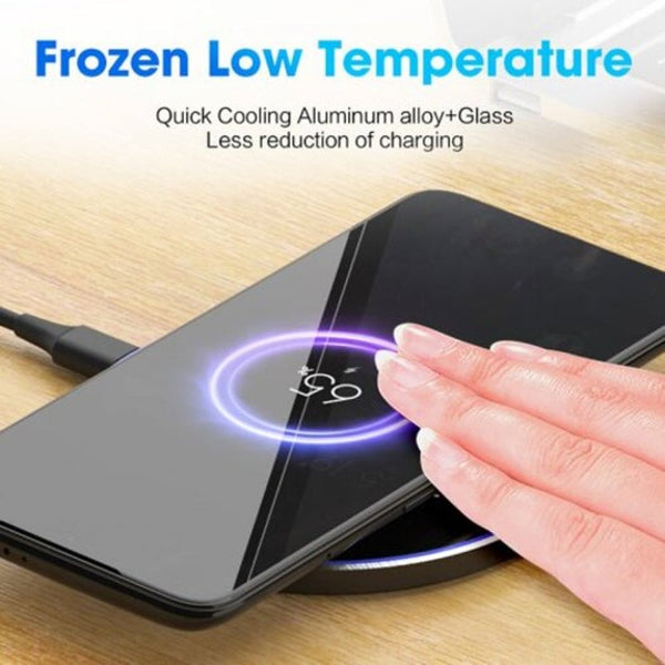 15W Wireless Charger Fast For Phone 10W White Universal Chargers & Cradles