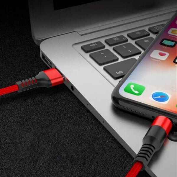 2.5A Faster Charge Cable For Apple Lightning Iphone Ipad Red