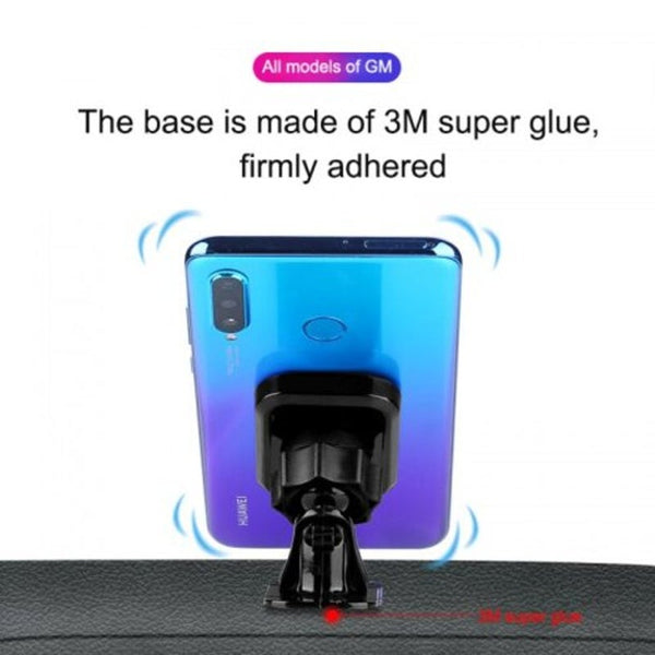Car Phone Holder Stand Magnetic 360 Rotation Mount For Iphone 11 Pro Max Xiaomi Black