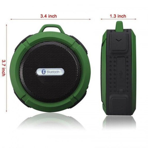 Outdoor Waterproof Mini Bluetooth Speaker Wireless Loudspeaker Portable Red