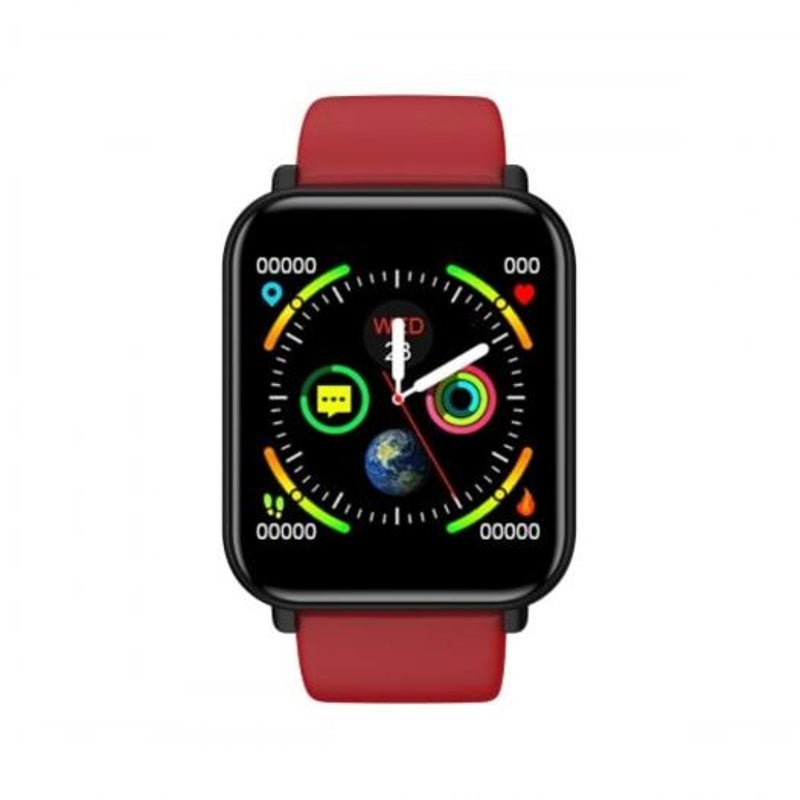 R16 Smart Bracelet Waterproof Heart Rate Blood Pressure Fitness Tracker Men Women Wristband Red Smart Watches