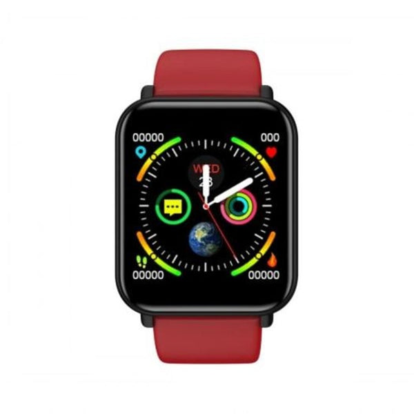 R16 Smart Bracelet Waterproof Heart Rate Blood Pressure Fitness Tracker Men Women Wristband Red Smart Watches