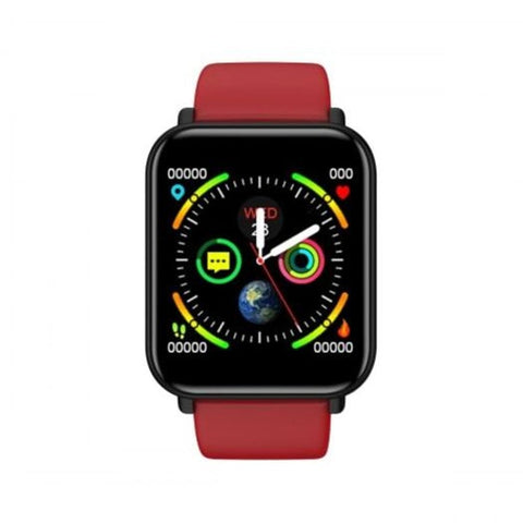 R16 Smart Bracelet Waterproof Heart Rate Blood Pressure Fitness Tracker Men Women Wristband Red Smart Watches