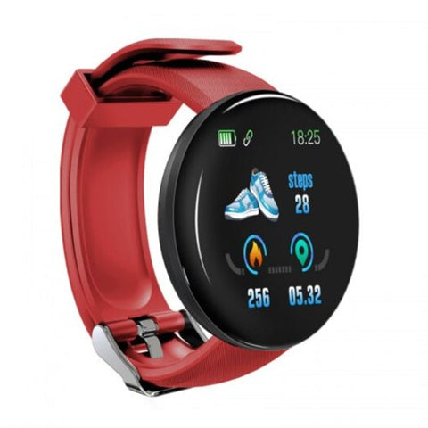 Smart Band Bluetooth Sport Fitness Tracker Waterproof Inteligent Bracelet Smartwatch Red Smart Watches