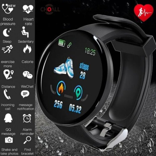 Smart Band Bluetooth Sport Fitness Tracker Waterproof Inteligent Bracelet Smartwatch Red