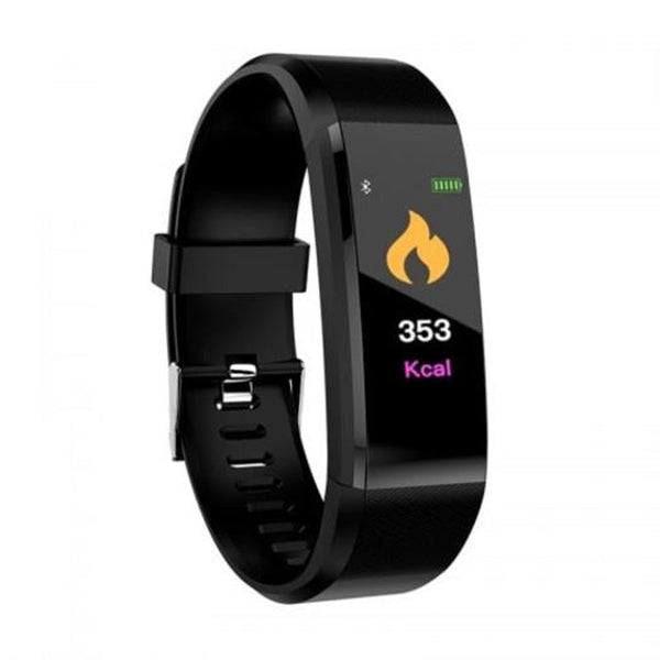 Smart Bracelet Intelligent Wristband Band Waterproof Sport Fitness Tracker Black Smart Watches