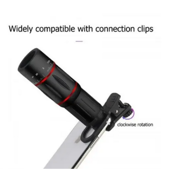 Universal 18X Zoom Lens Hd Monocular Telescope Phone Camera Lenses