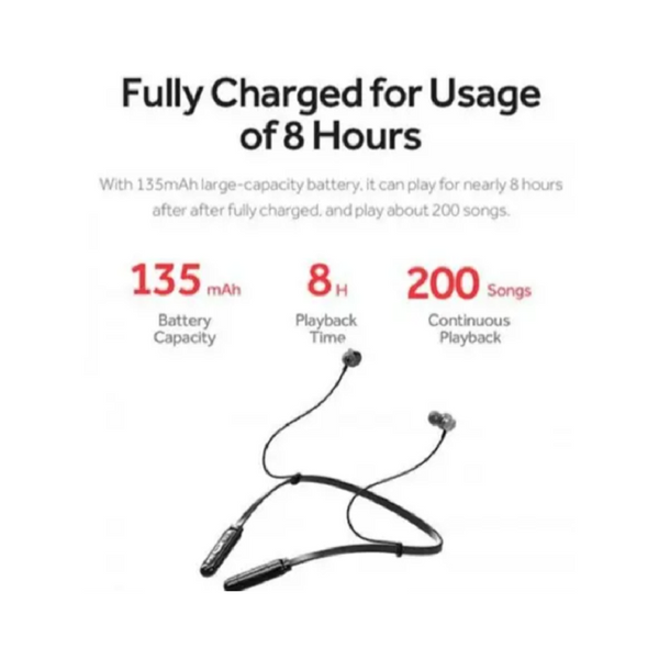 Wireless Bluetooth Earphone Neckband Waterproof Magnetic Earbud For Iphone Xiaomi Red Earbuds