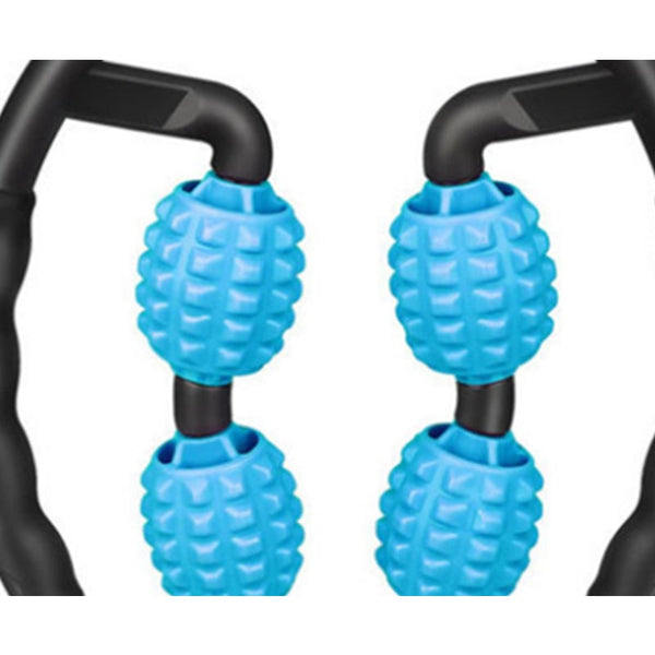 Massage Roller For Muscle Fitness Relieve Pain Neck Arm Leg With Handle Massagers