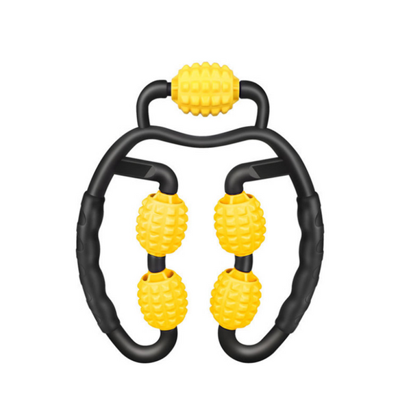 Massage Roller For Muscle Fitness Relieve Pain Neck Arm Leg With Handle Massagers