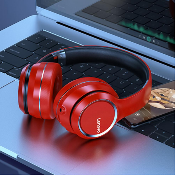 Lenovo Hd200 Wireless Headphone Foldable Bass Bluetooth Earphones Headphones