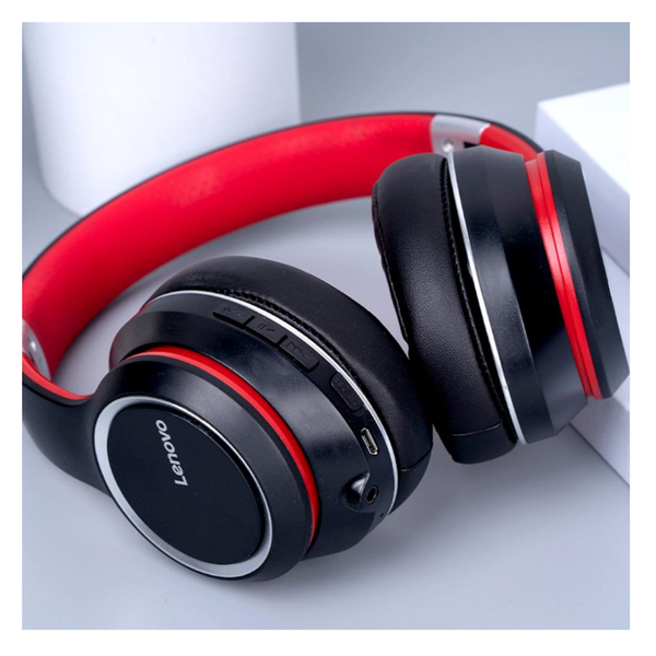 Lenovo Hd200 Wireless Headphone Foldable Bass Bluetooth Earphones Headphones