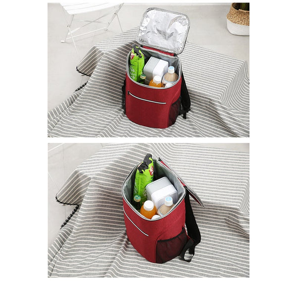 20L Thermal Food Picnic Cooler Lunch Box Portable Multifunction Bag Lunchboxes