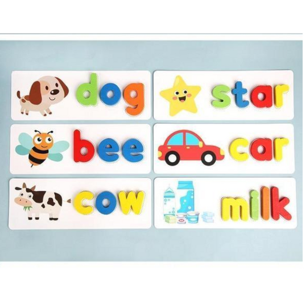 Letter Recognition Spelling Game Educational Toys