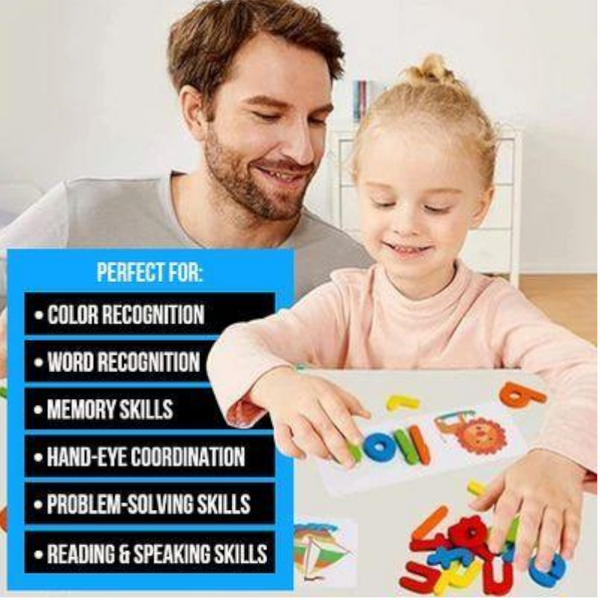 Letter Recognition Spelling Game Educational Toys