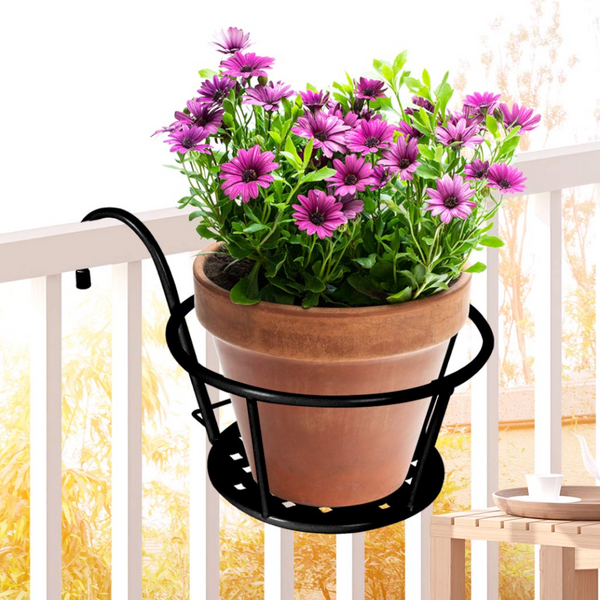 Levede 1X Flower Holder Plant Stand Black Plant Stands