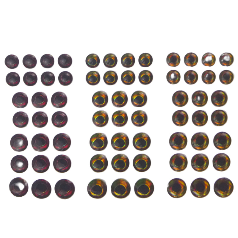 Artizan Molded Lure Eyes 7 8 9 10Mmd Qty 69 Baits & Lures