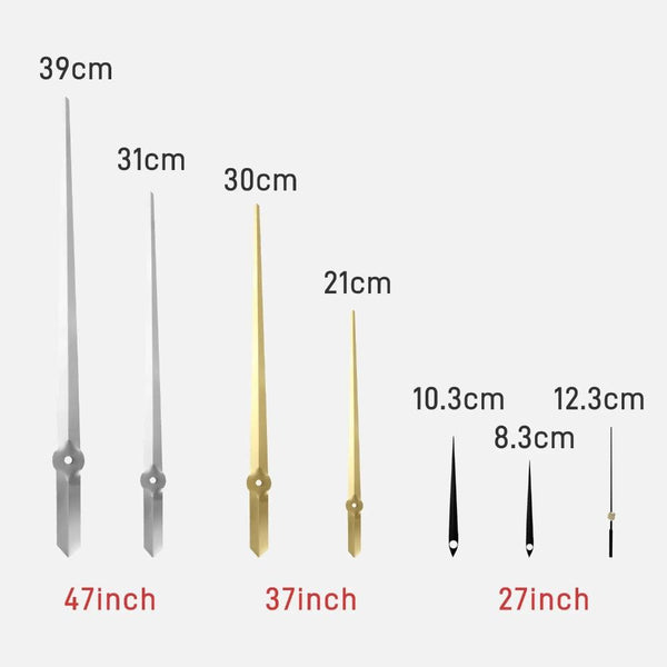 Wall Clock Silver Design 47 Inch 3D Diy Mirror Acrylic Sticker Quartz Watch Wall Clocks