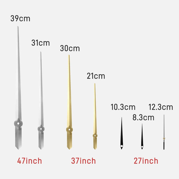 Wall Clock Silver Design 37 Inch 3D Diy Mirror Acrylic Sticker Wall Clocks