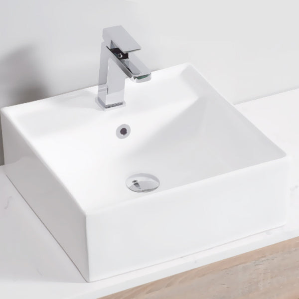 Ceramic Basin Bathroom Wash Counter Countertop Sink For Bathroom Cabinets