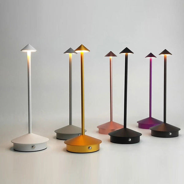 Hotel Lightning Lamp White Type C Rechargeable Table For Home Lighting Lamps