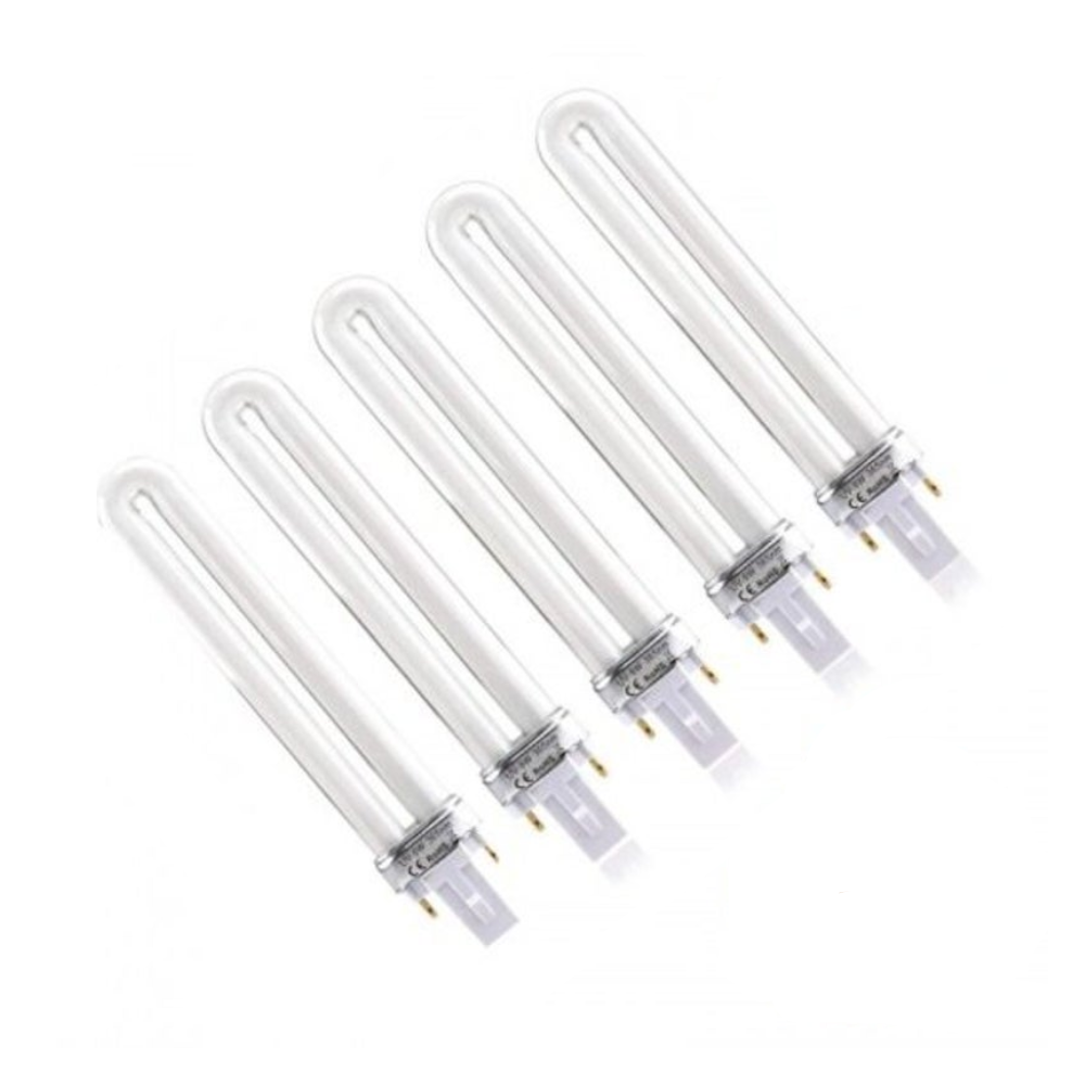 Light Bulbs Replacement 9W Uv 365Nm Lamp Tube For Nail Art Dryer Pcs Set Nail Dryers & Lamps