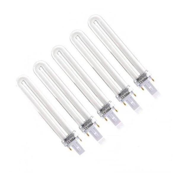 Light Bulbs Replacement 9W Uv 365Nm Lamp Tube For Nail Art Dryer Pcs Set Nail Dryers & Lamps