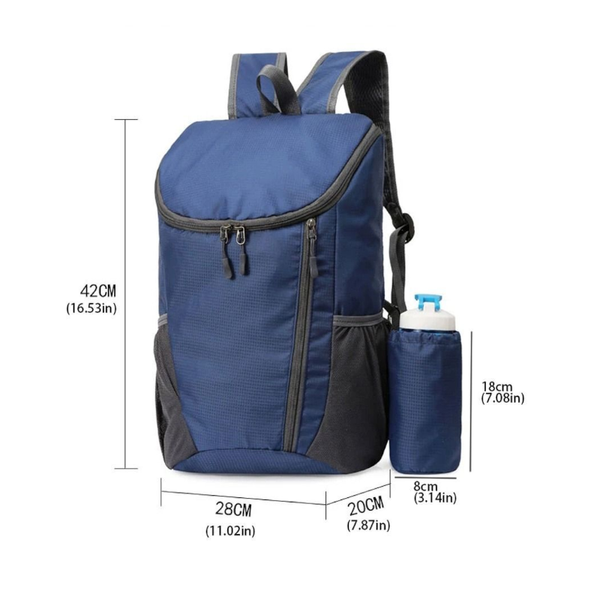 Light Foldable Water-Resistant Outdoor Sports Backpack Camping Hiking Travel Bag