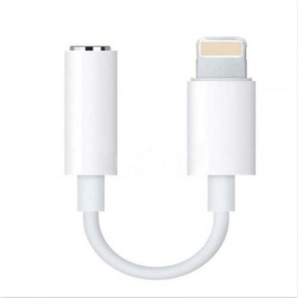 Lightning Adapter To 3.5Mm Headphone Earphone Convenient Suitable For Iphone 6 / 6S 7 Plus 8 White Cables & Adapters