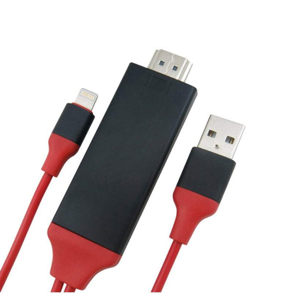 Network Cards Adapters Lightning To Hdmi Cable 1080P Digital Av Adaptor Connector Cord For Iphone Xs Max Xr 7 6 Plus Ipad Pro Air Mini Ipod Usb Cables