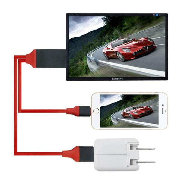 Network Cards Adapters Lightning To Hdmi Cable 1080P Digital Av Adaptor Connector Cord For Iphone Xs Max Xr 7 6 Plus Ipad Pro Air Mini Ipod Usb Cables