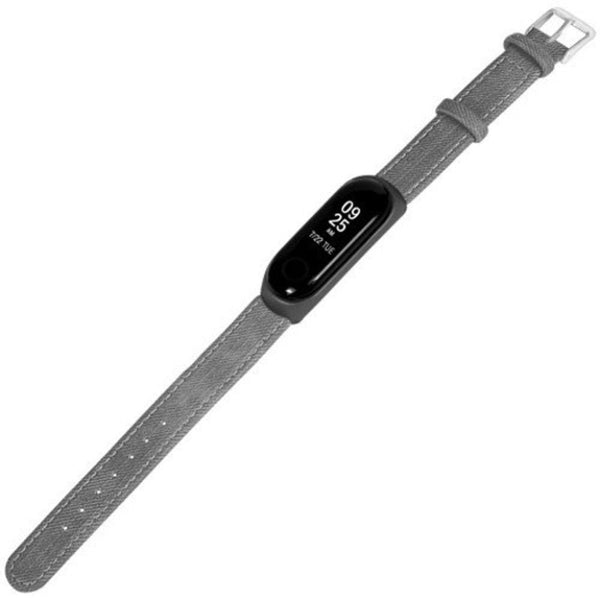 Lightweight Denim Belt Replacement Wrist Strap For Xiaomi Mi Band 3 Black