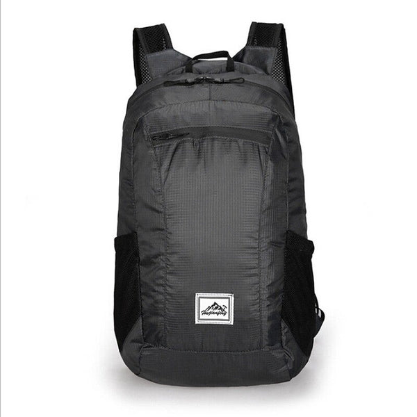 Lightweight Foldable Backpack Black Daypacks