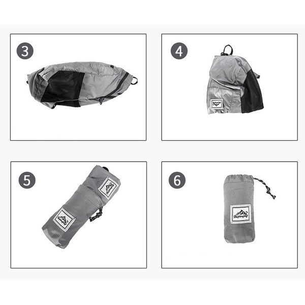 20L Lightweight Portable Foldable Backpack Waterproof Travel Hiking Folding Bag