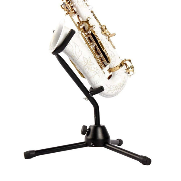 Lightweight Tubular Folding Saxophone Stand Tripod Holder Alto Rack Parts Accessories