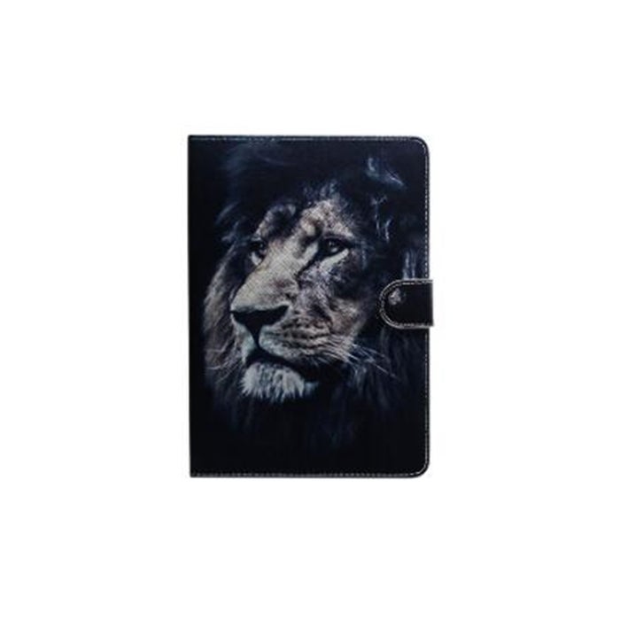 Lion Pattern Horizontal Flip Leather Case For Huawei Mediapad M5 Lite