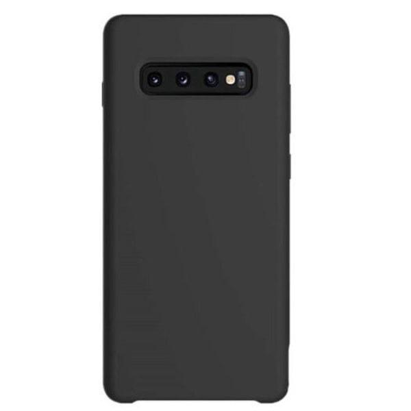 Liquid Silicone Case For Samsung Galaxy S10 Black Cases Covers & Skins