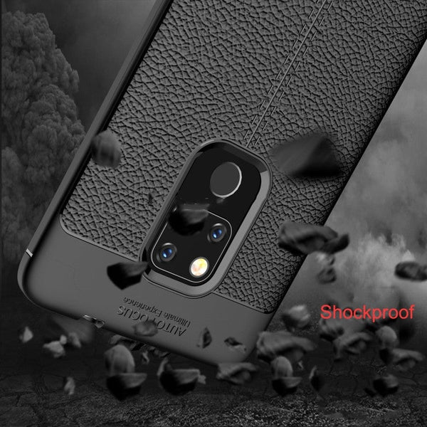 Texture Tpu Shockproof Case For Huawei Mate 20 Black Cases Covers & Skins