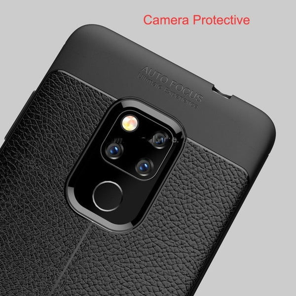 Texture Tpu Shockproof Case For Huawei Mate 20 Black Cases Covers & Skins