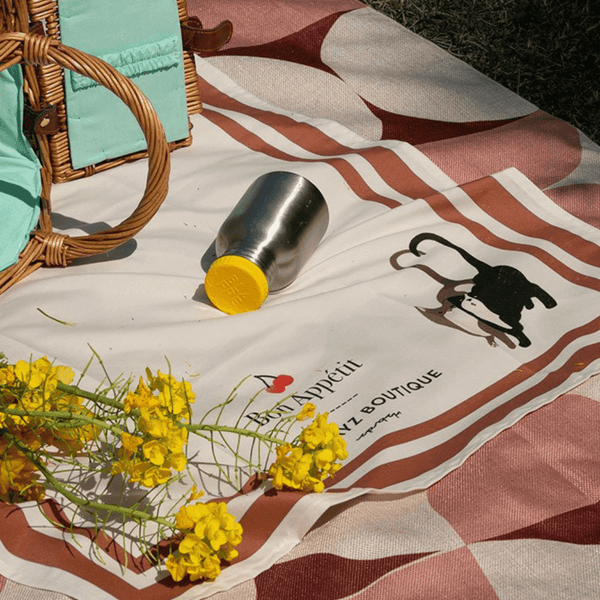 Little Dayz Boutique Picnic Napkin Yellow Picnic Accessories