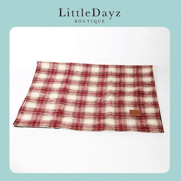 Little Dayz Boutique British Plaid Style Picnic Mat Medium 150 X 100 Brown Picnic Accessories