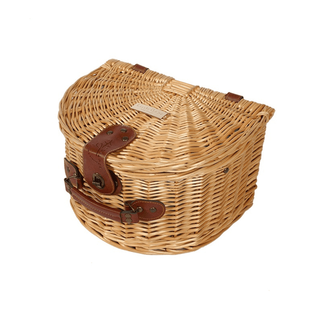 Little Dayz Boutique Handmade Semi Round Picnic Basket For Outdoor Dining Picnic Baskets & Backpacks